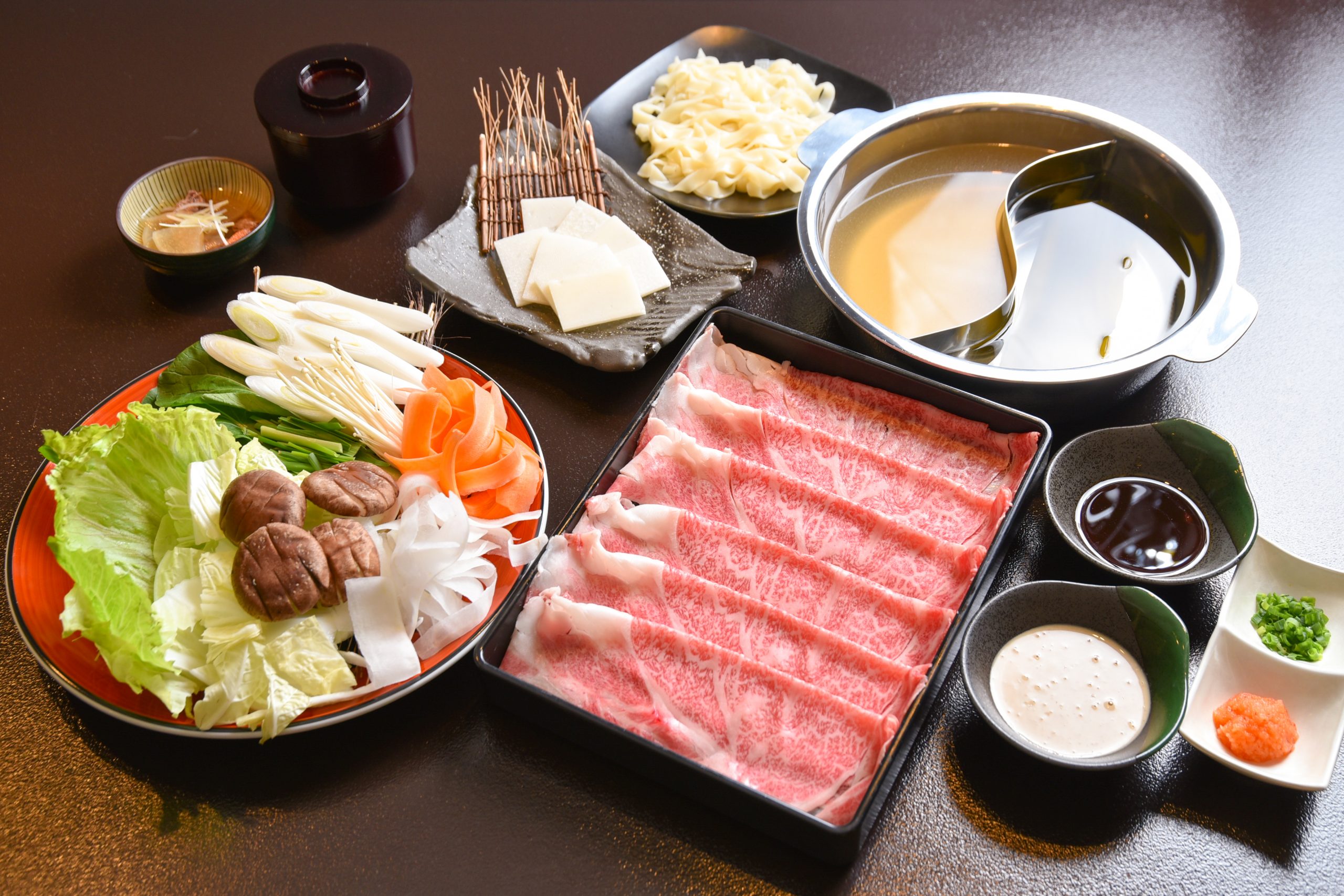 しゃぶしゃぶセットメニュー(一人前)